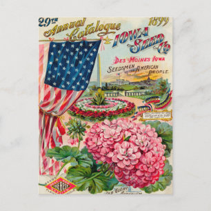 Vintage-Samenwerbepostkarte Postkarte