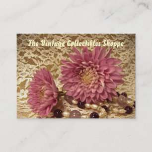 Vintage Sammlerstücke Visitenkarte