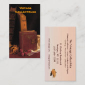 Vintage Sammlerstücke Visitenkarte (Vorne/Hinten)