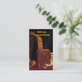 Vintage Sammlerstücke Visitenkarte (Stehend Vorderseite)