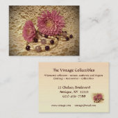 Vintage Sammlerstücke Visitenkarte (Vorne/Hinten)