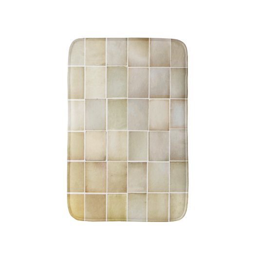 Vintage Sammlung: altes Set. Badematte (Vorderseite Vertikal)