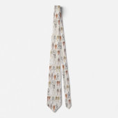 Vintage Sammlung anatomischer Biologie Krawatte (Vorderseite)