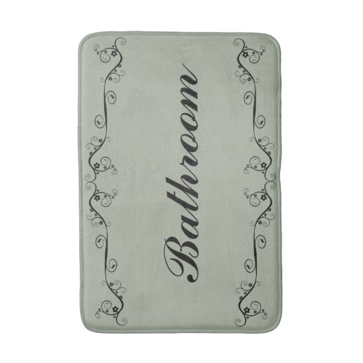 Vintage Sammlung Badematte (Vorderseite Vertikal)