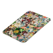 Vintage Sammlung Valencias Magnet (Linke Seite)