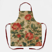 Vintage Sammlung von Blumenbeeren Schürze (Vorderseite)