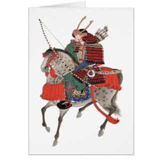 Vintage Samurai zu Pferd, um 1878