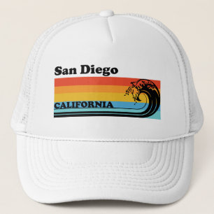 Vintage San Diego Kalifornien Truckerkappe