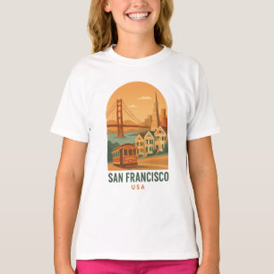 Vintage San Francisco Reise-T-Shirt Retro Tee