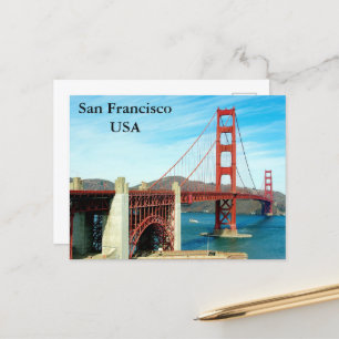 Vintage San Francisco USA Reise Tourismus Postkarte