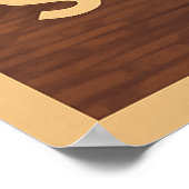 Vintage San Miguel de Allende Mexico Poster (Ecke)