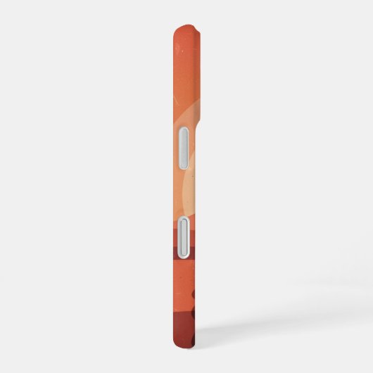 Vintage Sandstone Rock iPhone 16 Hülle (Rechte Seite)