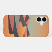 Vintage Sandy Düne  iPhone 16 Hülle (Rückseite (Horizontal))