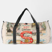 Vintage Sängernähmaschine Duffle Bag (Rückseite)