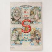 Vintage Sängernähmaschine Puzzle (Vertikal)