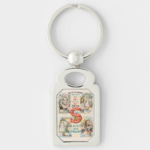 Vintage Sängernähmaschine Schlüsselanhänger