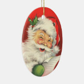 Vintage Sankt Keramik Ornament (Rechts)