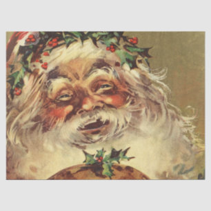 Vintage Sankt Seidenpapier