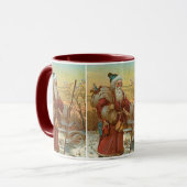 Vintage Sankt Tasse (Vorderseite Links)