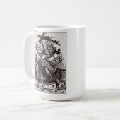 Vintage Sankt-Tasse Kaffeetasse (Vorderseite Links)