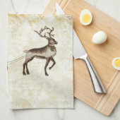 Vintage Sankt u. Ren Geschirrtuch (Viertel Falte)