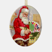 Vintage Sankt Werkstatt Keramikornament (Rechts)