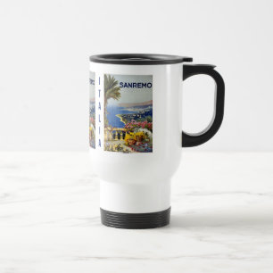 Vintage Sanremo Italien benutzerdefinierte Tassen