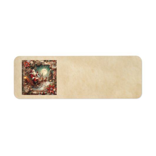 Vintage Santa Address Labels (Vorne)
