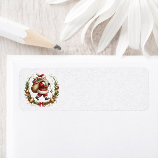 Vintage Santa Address Labels (Insitu)