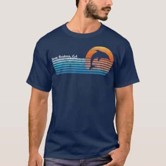 Vintage Santa Barbara CA Retro 80s Delfin T-Shirt
