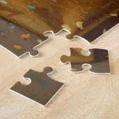 Vintage Santa Button-up Kunst Puzzle (Seite)