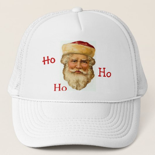 Vintage Santa Cap Truckerkappe (Vorderseite)