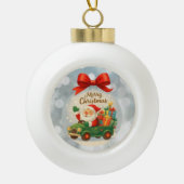 Vintage Santa car ornament (Vorderseite)