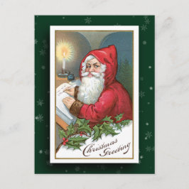 Vintage Santa Claus Image Postcard Feiertagspostkarte