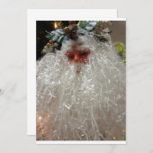 VINTAGE SANTA CLAUS-INVITATION EINLADUNG (Vorne/Hinten)