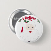Vintage Santa I Button (Vorne & Hinten)