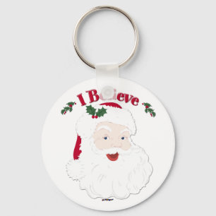 Vintage Santa I Schlüsselanhänger
