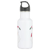 Vintage Santa I Trinkflasche (Rückseite)