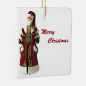 **VINTAGE SANTA** KERAMIKORNAMENT (Rechts)