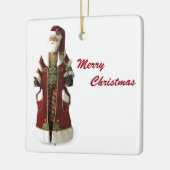 **VINTAGE SANTA** KERAMIKORNAMENT (Links)