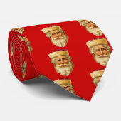 Vintage Santa Krawatte (Gerollt)