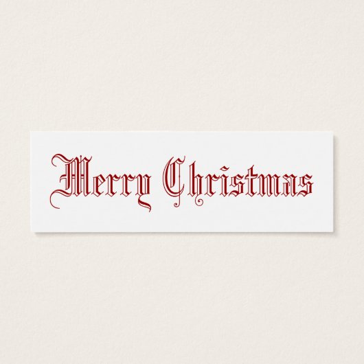 Vintage Santa Liebe (Rückseite)
