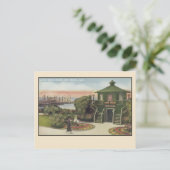 Vintage Santa Monica Kamera Obscura Postkarte (Stehend Vorderseite)