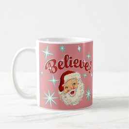 Vintage Santa Nr. 6 - Glaube Kaffeetasse