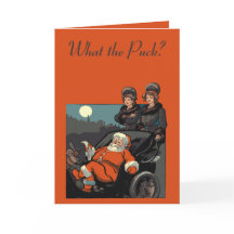 Vintage Santa Sleigh A Stroller and Nurse Maids