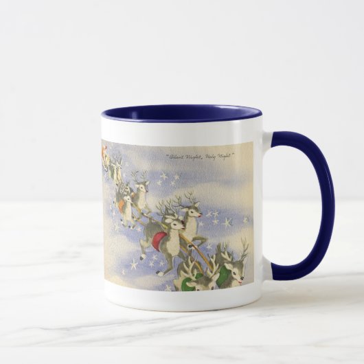 Vintage_Santa_Sleigh_mug Tasse (Rechts)