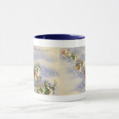 Vintage_Santa_Sleigh_mug Tasse (Zentrum)