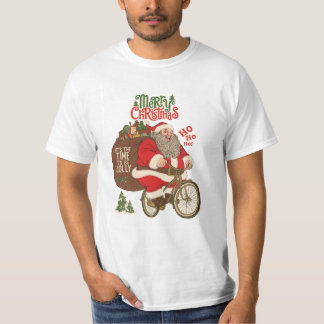 Vintage-Santa-Weihnachts-T-Shirt T-Shirt