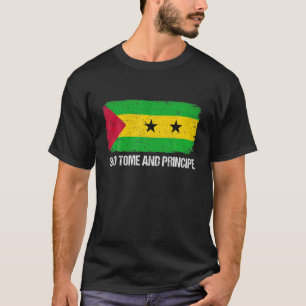Vintage Sao-Kuppel und Principitenflagge Kinder Mä T-Shirt