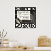Vintage Sapolio Soap Ad from 1924 Poster (Küche)